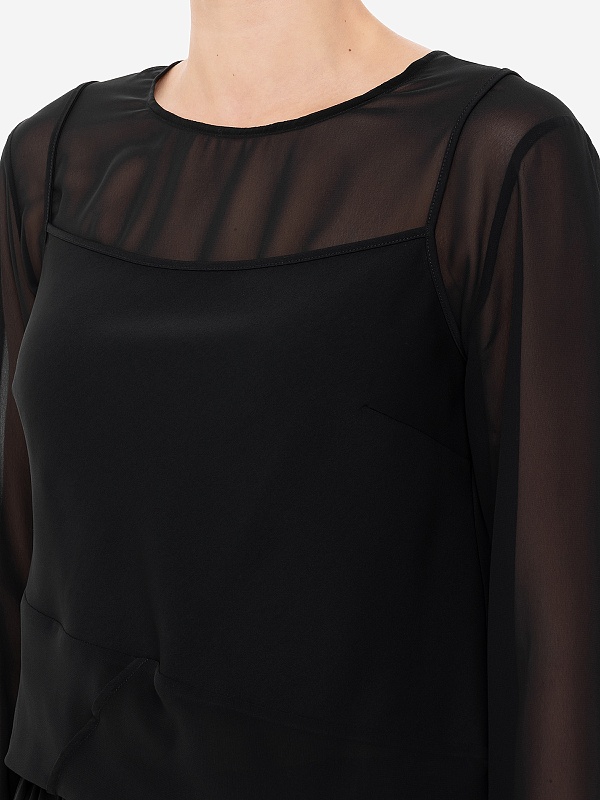 Блуза жен MM6 S52NH0020 MTN017 900 - 5