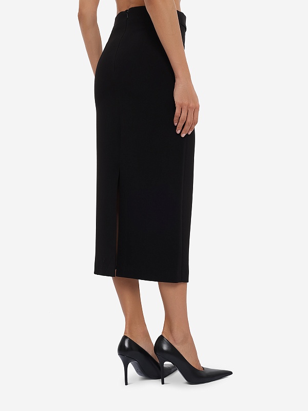 Юбка жен Nissa F1345 BLACK - 4