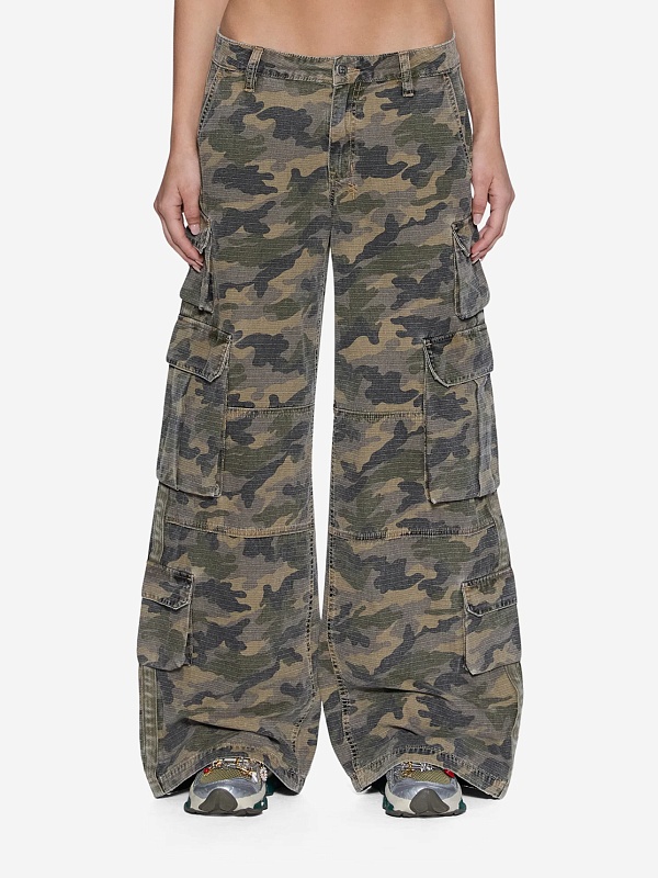 Брюки жен Ksubi WPS26PA011 green - 1