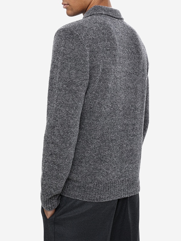 Поло с длинным рукавом муж Barena Venezia KNU5219 0509 550 Cenere - 3