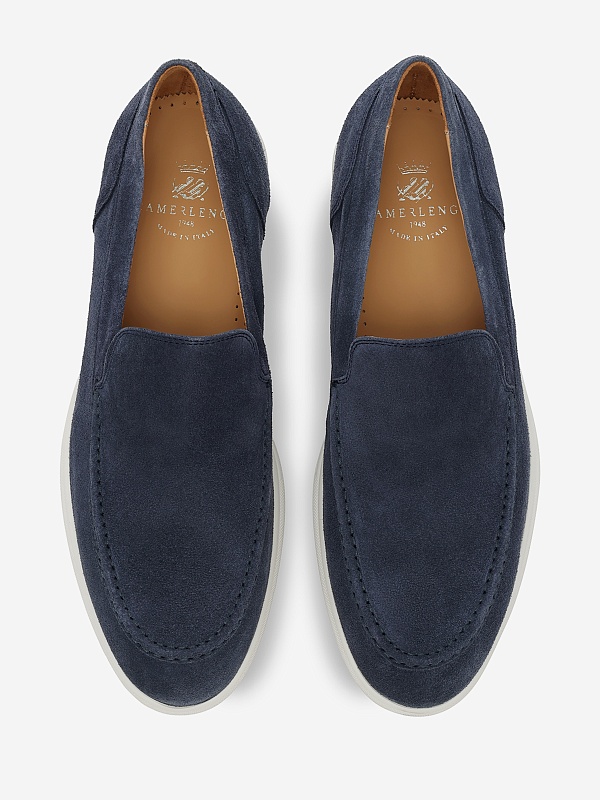 Лоферы муж CAMERLENGO 16494 OPERA DENIM - 4