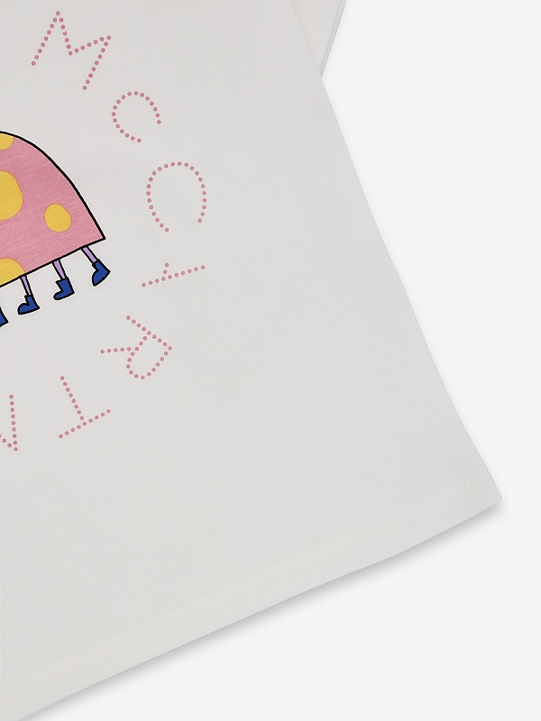 Футболка дев Stella McCartney TY8A01 Z0434 101 - 3