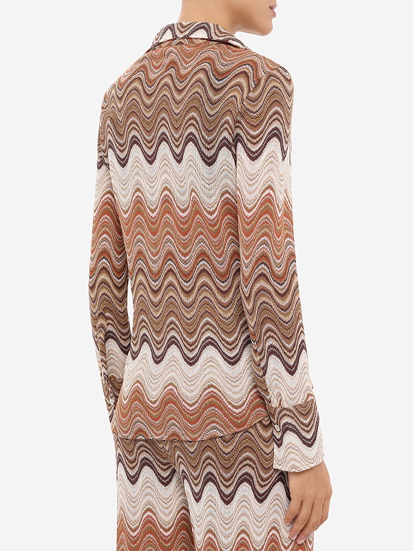 Рубашка пляжная жен MC2 Saint Barth YOS0001 01846L RACHEL SEA WAVE 18 - 5