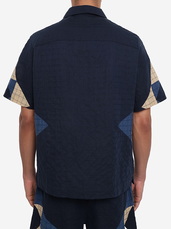 Рубашка муж A.P.C. COHOP-H12654 IAI INDIGO - 4