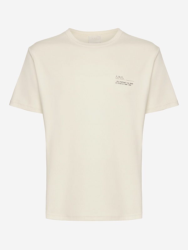 Футболка муж A.P.C. COHMW-H26577 BAA BEIGE - 0
