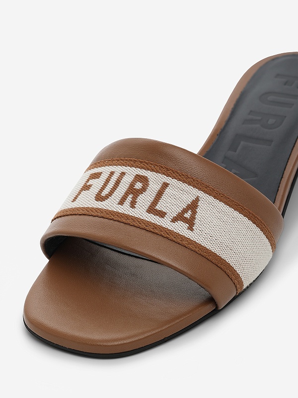 Мюли (каблук) жен Furla YK98CILBX45200213S4401 COGNAC h+TONI COGNAC - 6