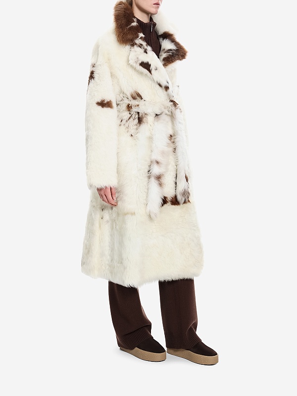 Дубленка жен Burka AN-3345FP/115BU Белый - 2