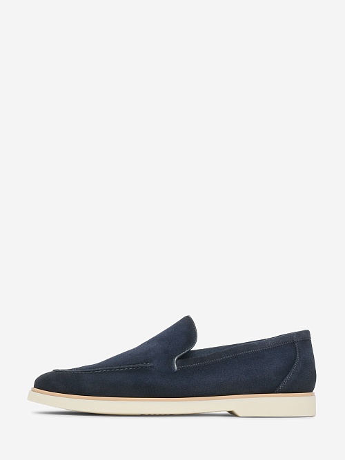Лоферы муж Magnanni 26439 737ME AZUL TODO - 0