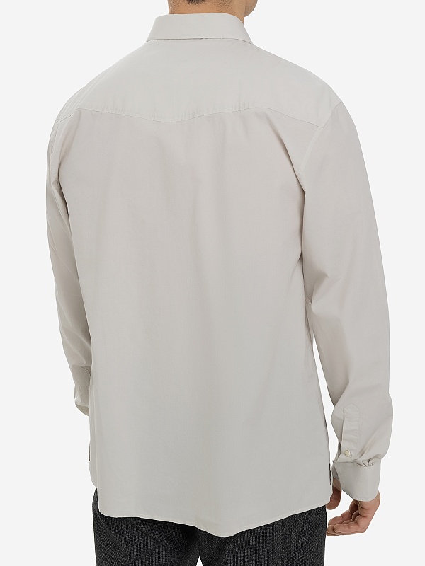 Рубашка муж Officine Generale W24MSHI015 STONE - 4