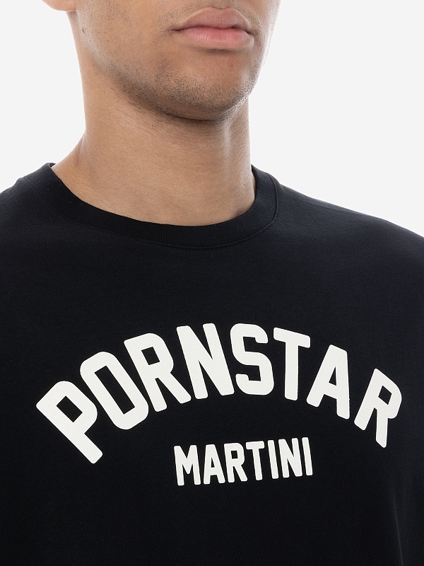 Футболка муж MC2 Saint Barth TSHM001 02340H PORNSTAR LOGO 00 - 3