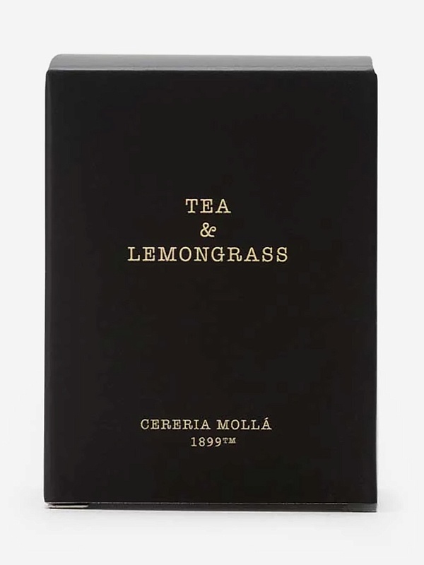 Свеча унисекс Cereria Molla 1899 MI5534 Tea & Lemongrass 70г - 1