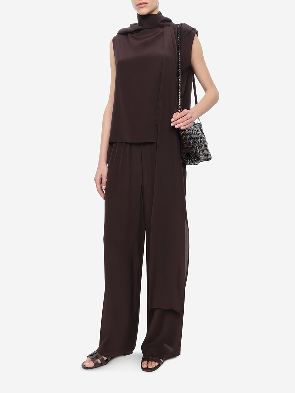 Блуза жен P.A.R.O.S.H. D311700 086 TESTA DI MORO - 1