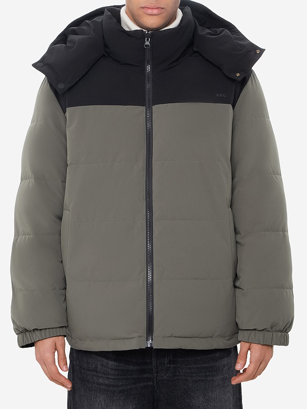 Куртка муж A.P.C. PSALJ-H30208 KAKI MILITAIRE/NOIR - 2