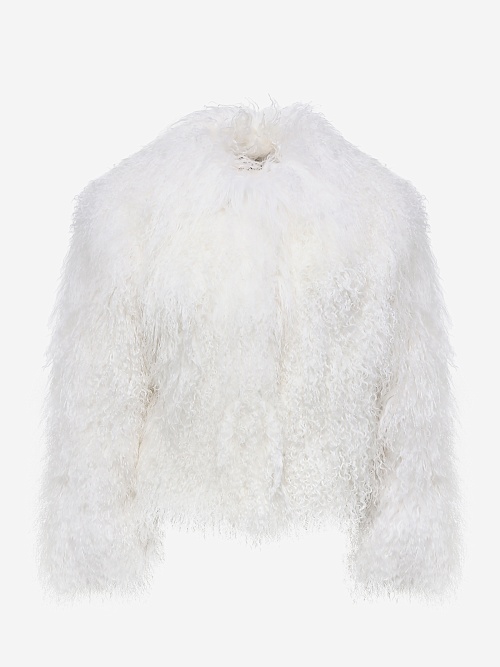 Шуба жен Burka AN-2405B/55BR Белый - 0