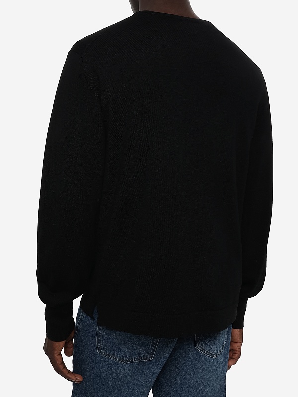 Свитер муж Officine Generale DLCXKNT305 BLACK - 2