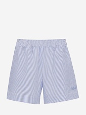 Шорты жен MC2 Saint Barth MEA002 03864H POPELINE SB BEACH STRIPES V 31 EMB