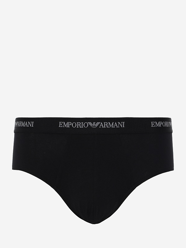 Набор (трусы 3 пары) муж Emporio Armani EM000258 AF14132 M0042 WHITE/AR.BLUE/BLACK - 1