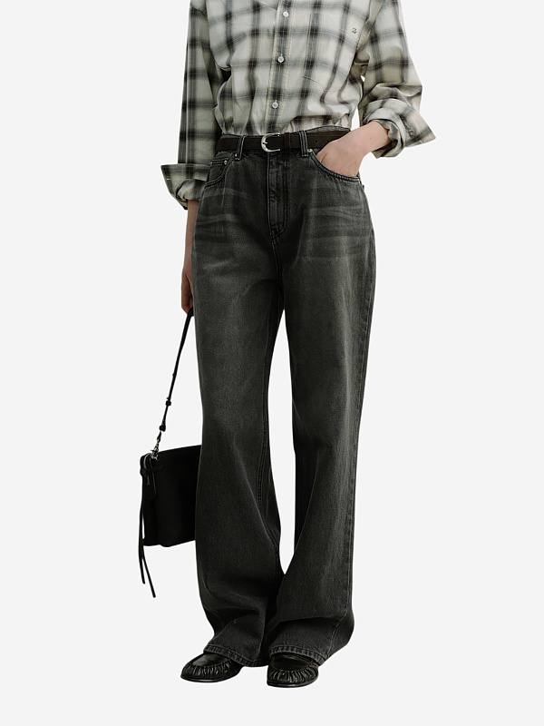 Джинсы жен DUNST UDPA6A208G2 WASHED GREY - 3