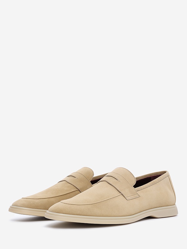 Лоферы муж Bougeotte MLGS-SUCSVK-ALMOND ALMOND BEIGE/10932 - 1