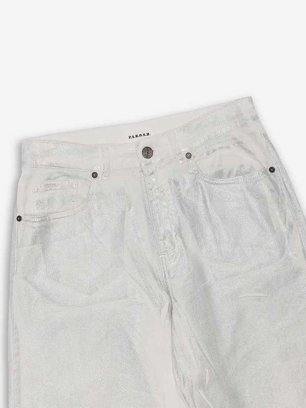 Джинсы жен P.A.R.O.S.H. D231486 857 FANTASIA ARGENTO - 2