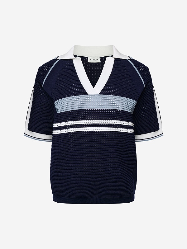 Поло жен P.A.R.O.S.H. D540941 812 FANTASIA BLUE - 0