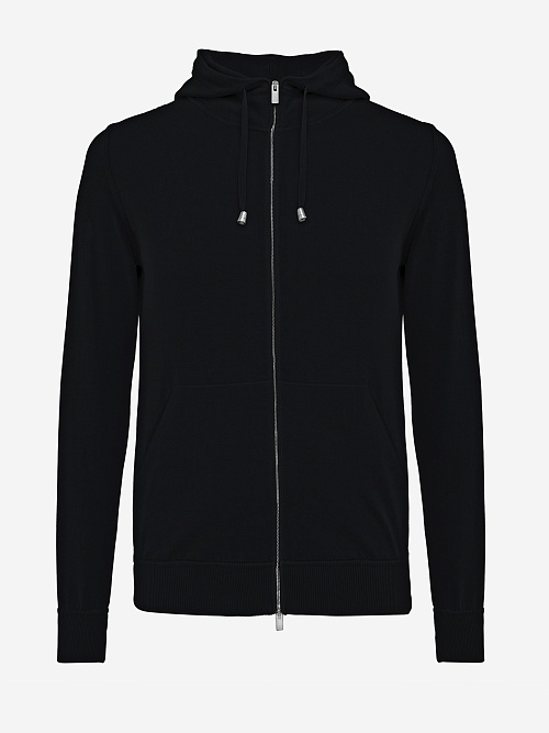 Толстовка на молнии муж Filippo De Laurentiis FH1ML2AT CR12R 990 black - 0