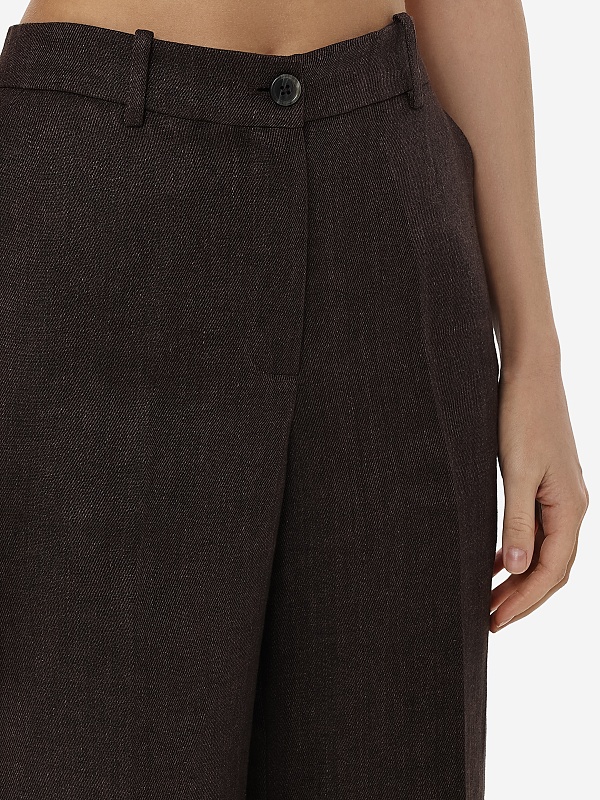 Брюки жен P.A.R.O.S.H. D232290 086 TESTA DI MORO - 5