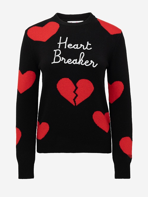 Свитер жен MC2 Saint Barth QUE0014 10997E HEART BREAKER 00 EMB - 0