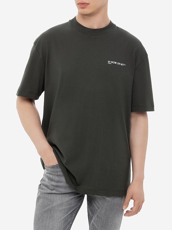 Футболка муж IH NOM UH NIT NUS25239 105_MILITARY GREEN - 3