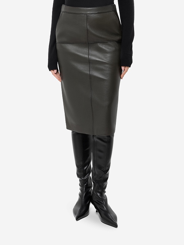 Юбка жен P.A.R.O.S.H. D620647S 007 VERDE OLIVA - 2