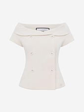 Жакет жен Nissa S1345 OFF WHITE