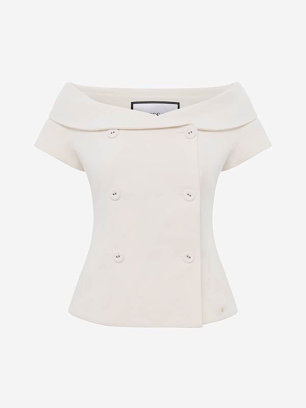 Жакет жен Nissa S1345 OFF WHITE - 0