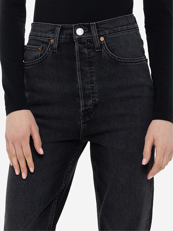 Джинсы жен Re/Done 165-03WSUPHDP WASHED NOIR - 5