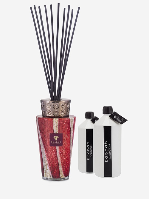 Диффузор унисекс Baobab Collection 5415198522558 Woods Totem (ваза Risoud 2000мл и 2 рефилла) - 0