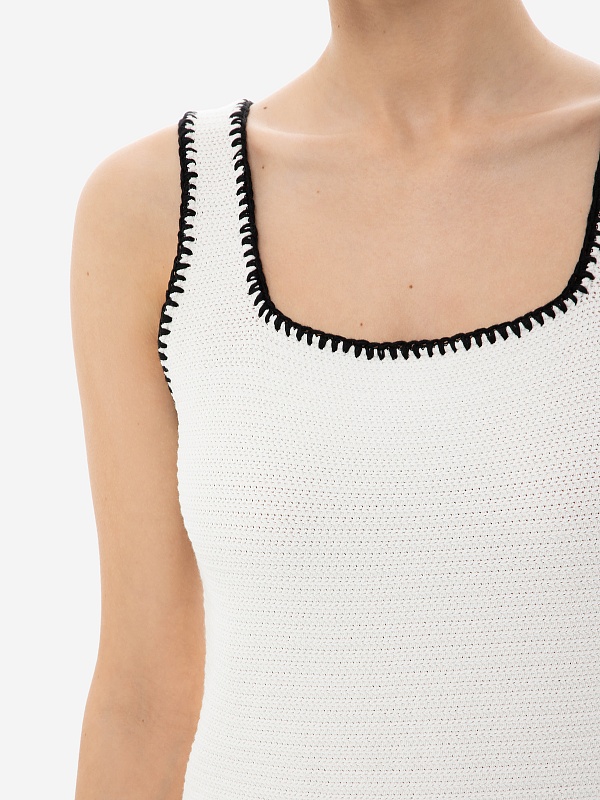 Платье жен LVIR 142101 WHITE - 4