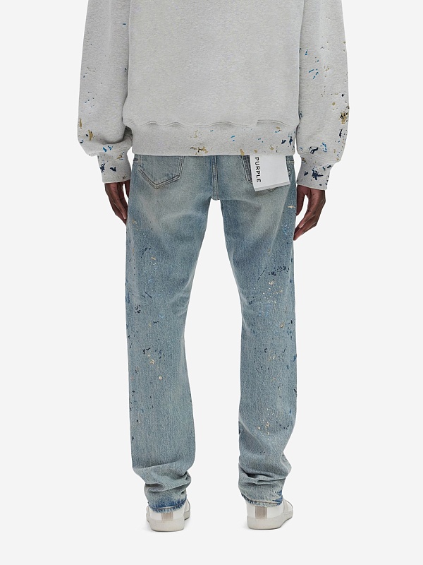 Джинсы муж PURPLE P005-SQLG425 LT INDIGO - 3