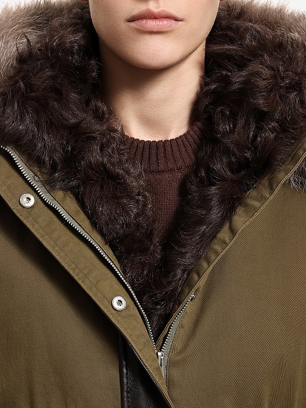 Парка жен VLADIMIRO GIOIA VG2505 Military green - 4