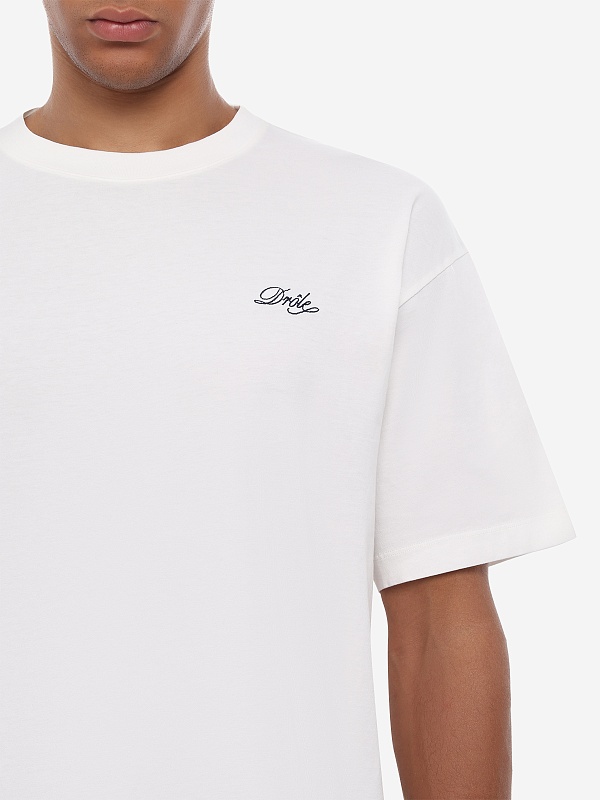 Футболка муж Drôle de Monsieur L-TS324-CO311-OW OFF WHITE - 5