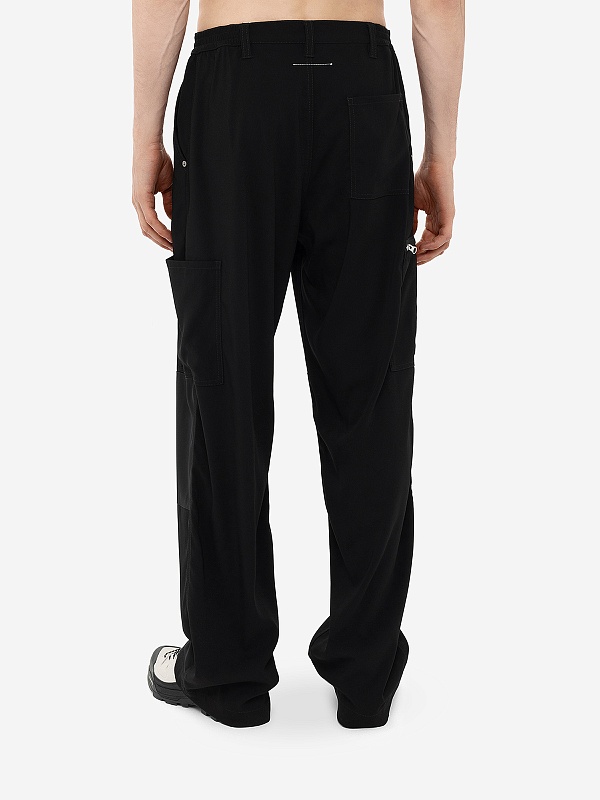 Брюки муж MM6 SH0KA0003 S78536 900 - 4