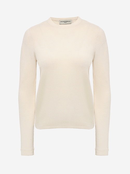 Лонгслив жен Officine Generale W25WTEE201 ECRU - 0