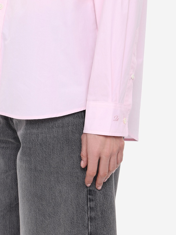 Рубашка жен DUNST UDSH6A103P1 SOFT PINK - 4
