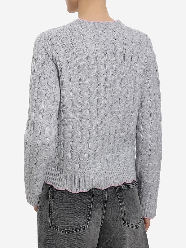 Кардиган жен MC2 Saint Barth MLE002 01226I ARAN WAVY 15ML23 - 3