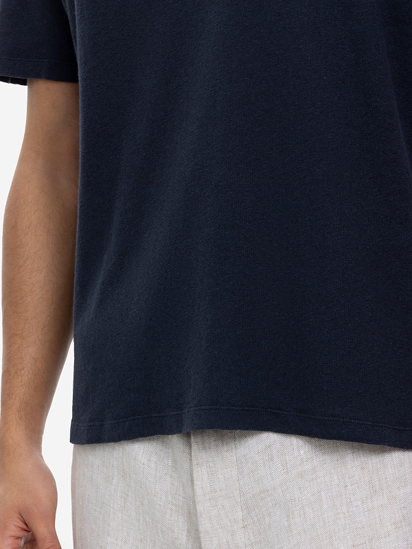 Футболка муж Officine Generale S25MTEE202 NIGHT SKY - 4