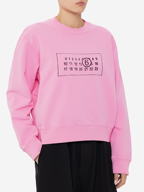 Толстовка жен MM6 S52GU0232 M25004 243 - 3