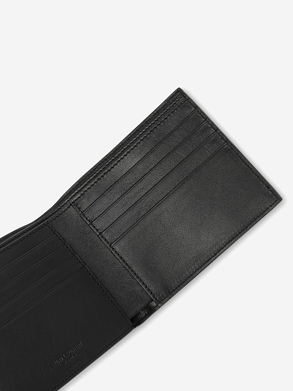 Кошелек муж Saint Laurent 64715118G1Z 1000 - 3