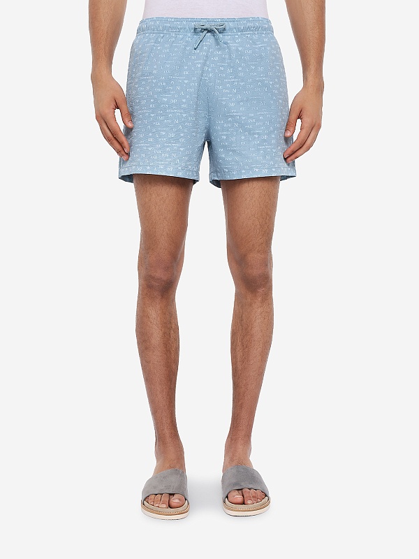 Плавки муж Emporio Armani EM000583 AF20667 F9084 PRINT EA SLATE-AQUA - 3