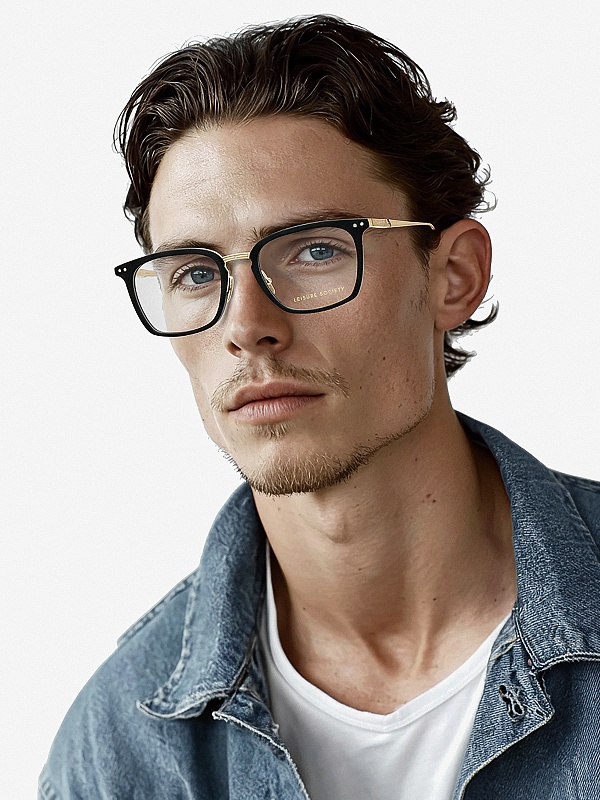 Оправа Leisure Society LS Arroyo fr MT BLACK/GOLD 53 20 145 - 1