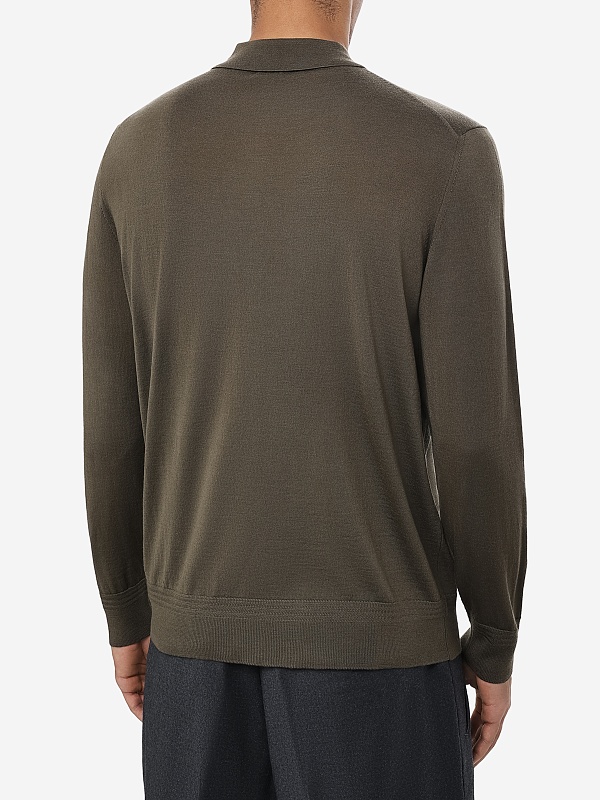 Поло с длинным рукавом муж Barena Venezia KNU4100 251 0429 370 Army - 2