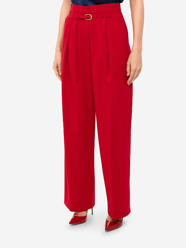 Брюки жен EENK EEZ-1O351-PT02-RD Red - 3