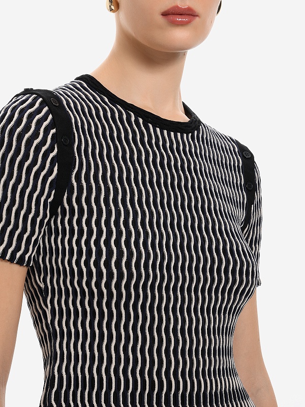 Платье жен Simkhai 525-1212-K BLACK MULTI - 3